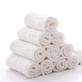 Baby Muslin Washcloths Natural Cotton Baby Wipes Soft Newborn Face Towel Sensitive Skin- Baby Registry 12*12inch Towels 2pcs.
