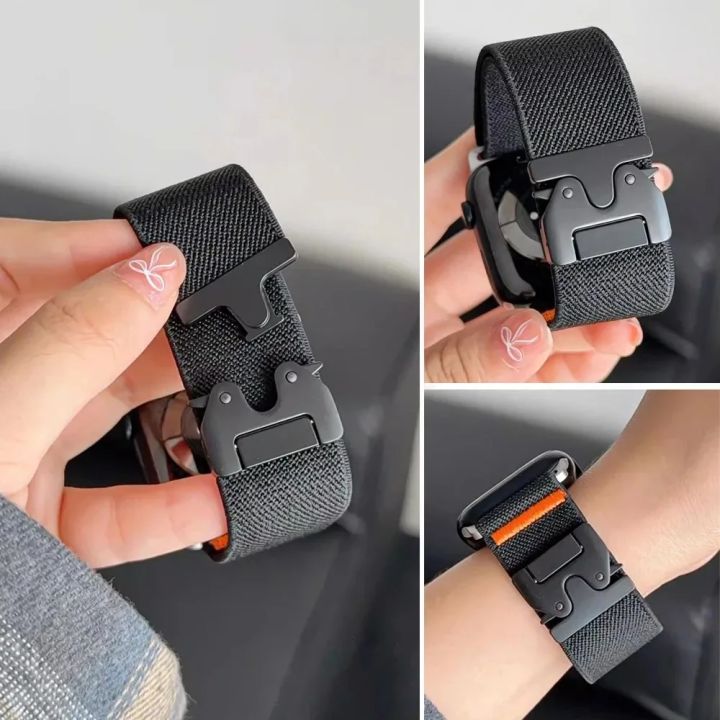 Nylon%20Strap%20for%20%20Watch%20Ultra%202%20Band%2049mm%2010%209%208%207%2045mm%2041mm%2044mm%2046mm%2042mm%20Braided%20Elastic%20Bracelet%20for%20IWatch%20Series%206%20SE%20-%20Image%204