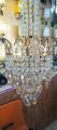 Modern New Design Crystal Fanoos 24 inch Length. 