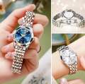 OLEVS New Gold Women Watches Creative Stainless Steel Women's Bracelet Wrist Watches Ladies Waterproof Female Relogio Feminino.