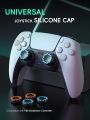 4PCS for Gamesir Gamepad Silicone Analog Joystick Thumbstick Thumb Stick Grip Caps for PS3 PS4 PS5 Xbox 360 Xbox One Controller.