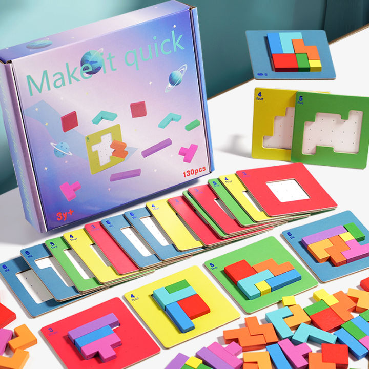 3D%20Puzzle%20Two-person%20Interactive%20Desktop%20Game%20Tangram%20Math%20Toys%20Building%20Blocks%20Board%20Color%20Shape%20For%20Kids%20%20-%20Image%202