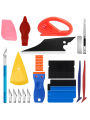 Car Wrapping Tools Window Tinting Tools Kit Wrap Knife Felt Squeegee Vinyl Spatula Plastic Scraper ﻿Film Covering Foil Tool. 