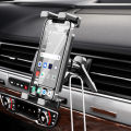 Car Tablet Holder 360Rotation Universal Adjustable Car Air Vent Mount Stand for iPhone iPad Air Mini  Fold  Tablets. 