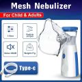 The Portable Mesh Nebulizer Machine for Adults & Kids – JSL-W302 Silent Ultrasonic Inhaler with Masks, USB Rechargeable – for Asthma, Cough & Breathing Relief Travel and Household Use, Handheld Mesh nebulizer. 