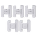 New 5Pcs Home Refrigerator Lock Safety Fridge Freezer Door Lock Multi-function Safety Locks Children Security Protector.