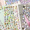 Kawaii Animals 3D Puffy Stickers Cute Cartoon Scrapbooking Sticker DIY Journal Stationery Sticker Deco Aesthetic Art. 