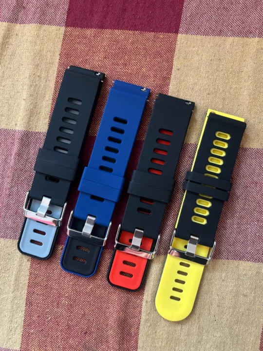 22mm Rubber Quick Release Strap Smart Watch