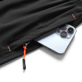 CHRLCK Men's Reflective Running Shorts Summer Quick Drying Trousers Male Ice Silk Breathable Fishing Pants Large Size M-8XL.