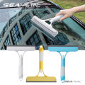 SEAMETAL Car Glass Cleaning Wiper 3 In 1 Car Door Window Windshield Cleaner Squeegee with Spray Bottle for Car Home Washing Tool. 