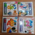 orange slice with marker board 123, abc, alif bee pee, ABC for kids | write & wipe activities with practice hard board age +3. 