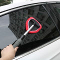 Window Scraping Mist Eliminator Microfiber Car Window Cleaner Telescopic Window Glass Cleaner Car Windshield Cleaning Brush.