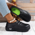 Women's Thick-Soled Kitchen Slippers, Oil-Proof, Waterproof, Non-Slip, Thick-Soled, Wear-Resistant, Comfortable, Soft-Soled, Hom. 
