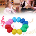 12Pcs Egg Shakers Musical Instruments Percussion Egg for Kids Toys Plastic Easter Egg Shaker for Education Musical Learning. 