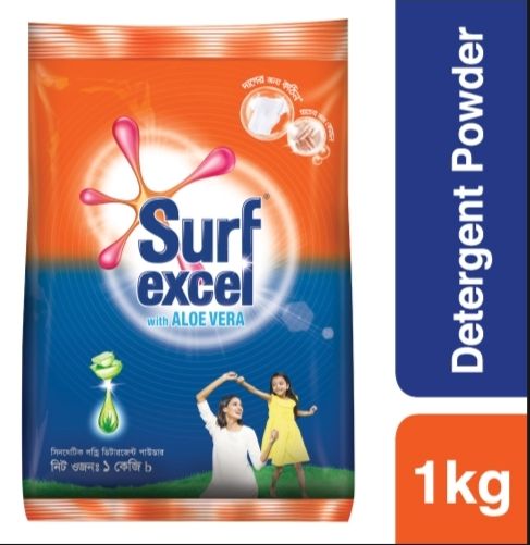 Surf Excel Synthetic Laundry Detergent Powder 1kg