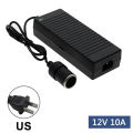 Car Power Adapter Converter Power Convert AC Adapter DC 110V/ 220V to 12V 10A Power Adapter Supply  Car Accessories. 