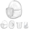 Wearable Breast Pump Replacement Parts Compatible with Nuliie NCVI NICEGREEN Life Zooawa S32 Breast Pump, Milk Collector Cup.