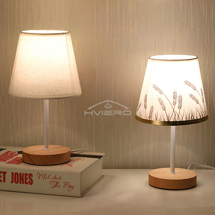 Solid%20Wood%20Cloth%20Nordic%20Decorative%20Table%20Bedroom%20Bedside%20Lamp%20Simple%20Creative%20Remote%20Control%20Small%20Night%20Light%20Energy%20Saving%20Led%20-%20Image%204