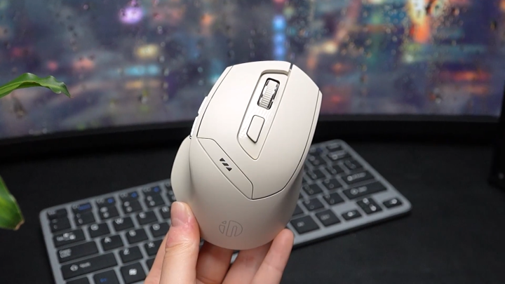 inphic® DR6 2400DPI Wireless Mouse with Silent Keys
