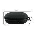 EVA Portable Storage Bag Waterproof Crossbody Bag Adjustable Shoulder Strap Shockproof Anti-Scratch for Meta Quest 3 VR Headset. 