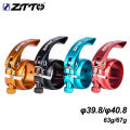 ZTTO MTB Road Bike Seatpost Clamp QR 39.8mm 40.8mm Quick Release Seat Tube Clip Aluminium Alloy BMX Folding Bike Seat Pipe. 