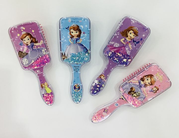 Sofia Hair Brush Disney Character (Large Size 1 Pcs Random Color)