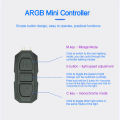 Coolcirc ARGB Controller 5V 3pin To SATA Power Supply Mini RGB Controller 3PIN Hub For Computer CPU Case Fan LED Light Radiator.