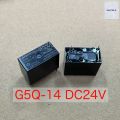 Relay G5Q-14 dc5v dc12v dc24v 5v relay 12v 24V 5 pin 10A. 
