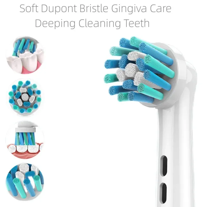 4PCS%20Dupont%20Bristle%20Electric%20Toothbrush%20Heads%20Whiten%20Teeth/Daily%20Clean/Precison%20Cleaning/Soft%20Care%20Teeth%20Function%20For%20Oral%20B%20-%20Image%205