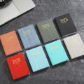 A7 specification 2026 English planner book, mini portable pocket daily schedule book, 64 sheets 128 page thin weekly calendar.