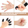 JUUMMP 10Pcs/Set Finger Protection Arthritis Support Finger Guard Outdoor Sports Basketball Volleyball Elastic Finger Sleeves. 