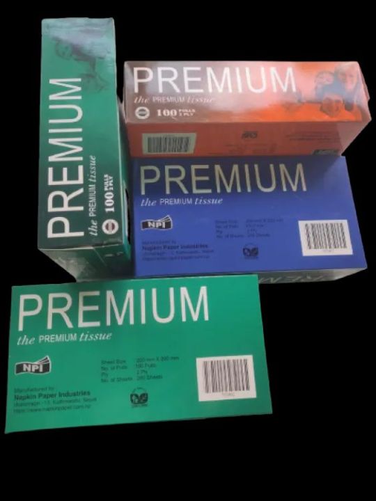 Premium%20Facial%20Box%20Tissue%20100%20Pulls%20200%20Sheets%20-%20Pack%20Of%204%20-%20Image%202