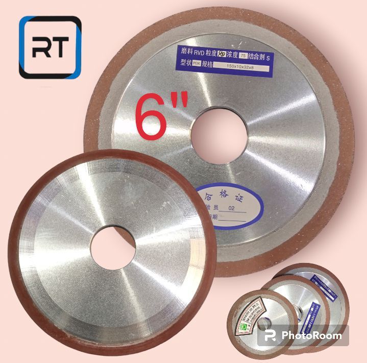 Diamond Grinding Wheel 6", For Carbide Tipped Grinding etc