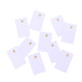 10PCS SLE 4442 Chip With Hico Magnetic Stripe Contact IC Card 2 in 1 Blank PVC IC Cards. 