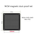 8CM 12CM 9CM 14CM Magnetic Frame Black Mesh Dust Filter PC Cooler Fan Filter with Magnet 120x120mm Dustproof Computer Case Cover. 