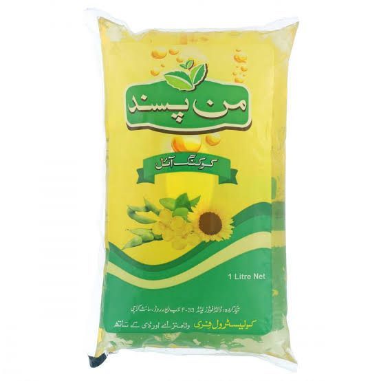 Manpasand Cooking Oil 1x5 Liters Carton