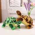 Kids Toys Cute Baby Super Green Simulation Stuffed Tortoise Realistic Sea Turtle Animal Plush Baby Toy  Hot Sale Home Decor. 