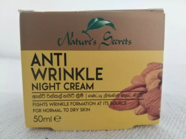 Nature%20Secrets%20Night%20Cream%2050ml%20Normal%20Dry%20skin%20Sri%20%20Almond%20&.%20Virgin%20Coconut%20-%20Image%202