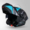 STUDDS TROOPER D3 VENTURA HELMET (Matt Black Blue. 