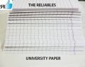 Loose Sheets Pack of 50, 100, 200 Narrow Line Sheets / Dasta,  Full Scape Paper (Legal Size), Paper Products. 