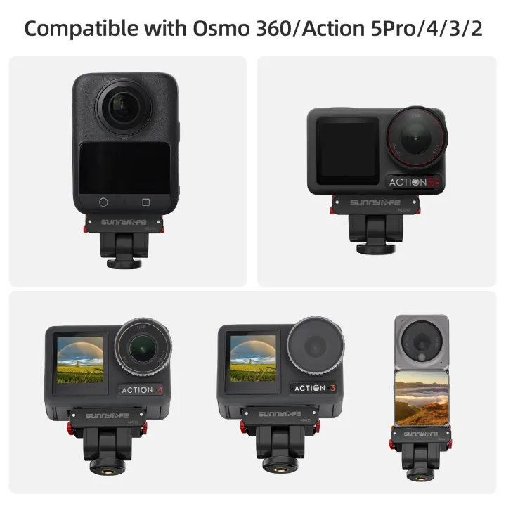 Magnetic%20Adapter%20For%20DJI%20OSMO%20Action%205%20Pro/4/360/Nano%20Quick-release%20Mount%20with%201/4%20Screw%20Expansion%20for%20DJI%20Action%205%204%203%202%20Camera%20-%20Image%203