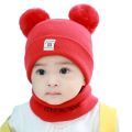 Kids Wool Cap With Neck Warmer High Quality

2023 New Baby Winter Hat Keep Warm Baby Cap Lovely Knitted Baby Hats. 