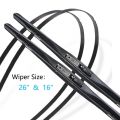 Toyota Harrier Wiper Blade Size 16" & 26".