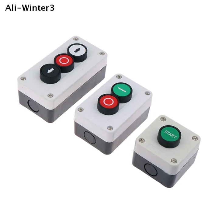 1 Piece Emergency Stop Industrial Control Button Box With Arrow Symbol ...