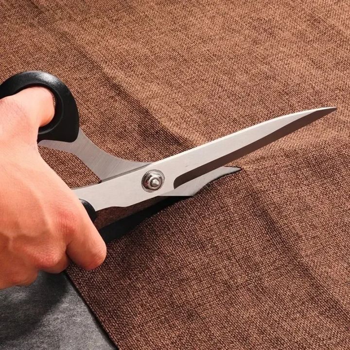 10%20Inch%20Stainless%20Steel%20Tailor's%20Scissors%20For%20Fabric%20Professional%20Sewing%20Tool%20Garment%20Scissors%20Durable%20-%20Image%204