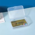 Playing Card Transparent Plastic Storage Box Ultraman Game Card ID Card Card Card Card Business Card Storage. 