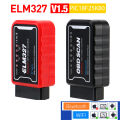 ELM327 WiFi Bluetooth V1.5 PIC18F25K80 Chip OBDII Diagnostic Tool ELM 327 ICAR2 OBDSCAN OBD2 Code Reader Scanner Car Accessories. 