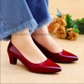 American Block Heel Pumps & Court Shoes Classic Design Elegant Heels for Everyday Wear European Coat Shoes. 