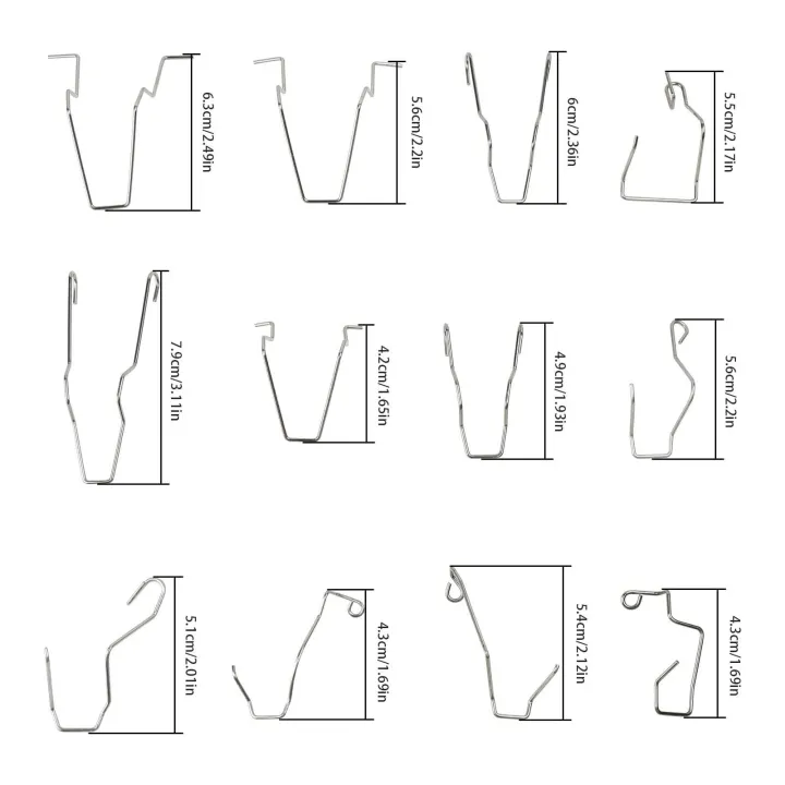Headlight%20Retainer%20Spring%20Clamp%20Headlamp%20Retaining%20Spring%20Clips%203%20Sizes%20Bendable%20Stainless%20Steel%20for%20H1%20H3%20H4%20H7%20Bulbs%20-%20Image%205