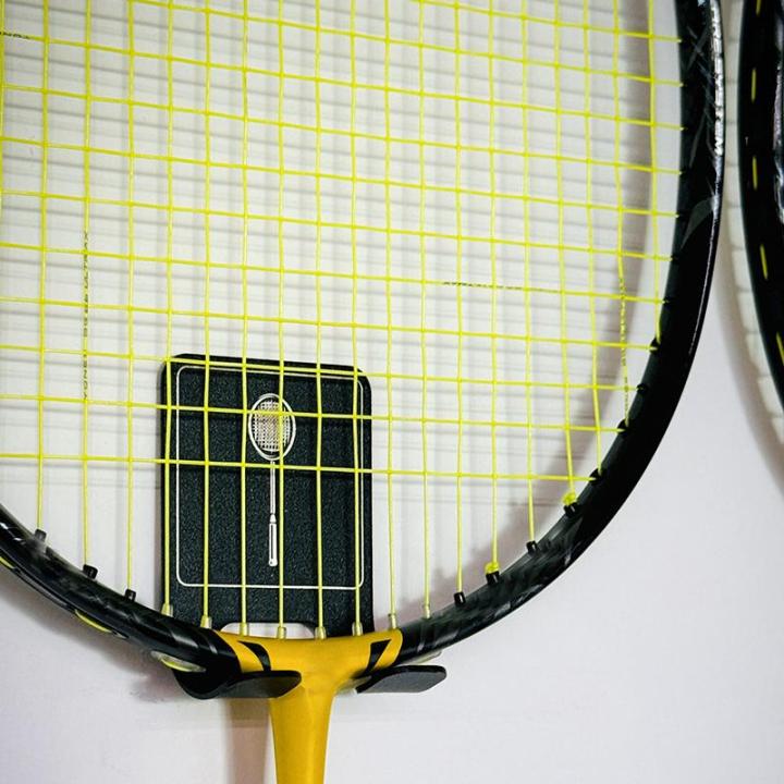 Wall Mounted Racket Universal Tennis Racket Wall Mounted Racket Rack Vertical Display Stand ...